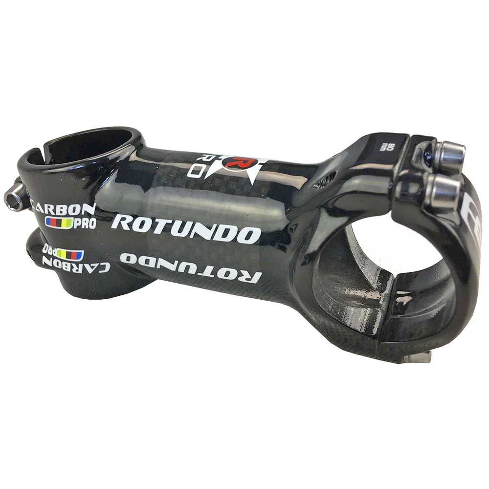 ROTUNDO-piezas de carbono para bicicleta de montaña, vástago para bici de carretera, 1-1/8, 28,6mm, 70-110mm