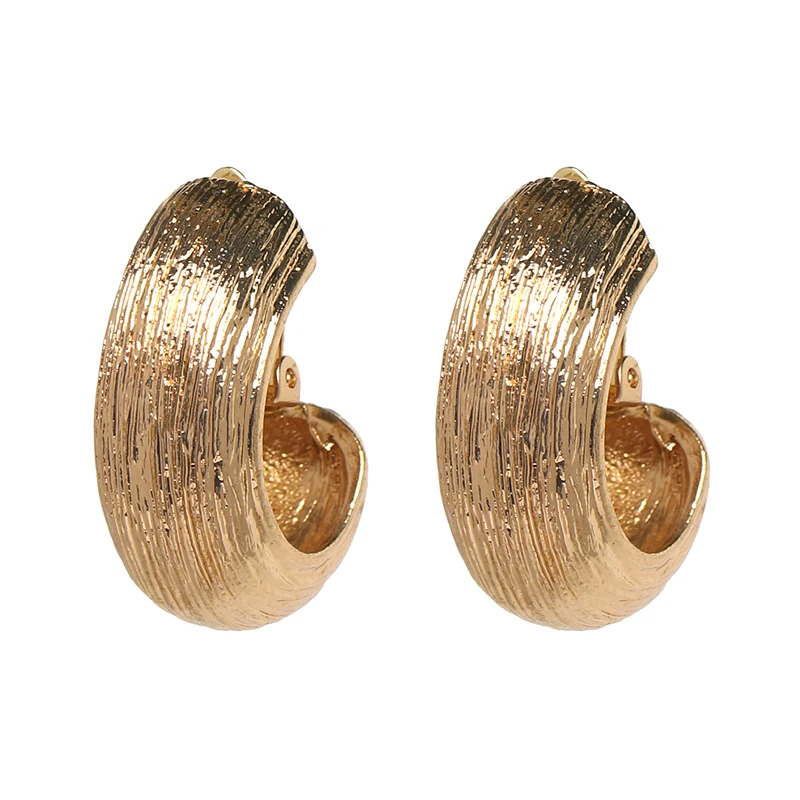 New Design Metal Hoop Drop Earrings High-Quality Classic Jewelry Accessories For Women Wholesale