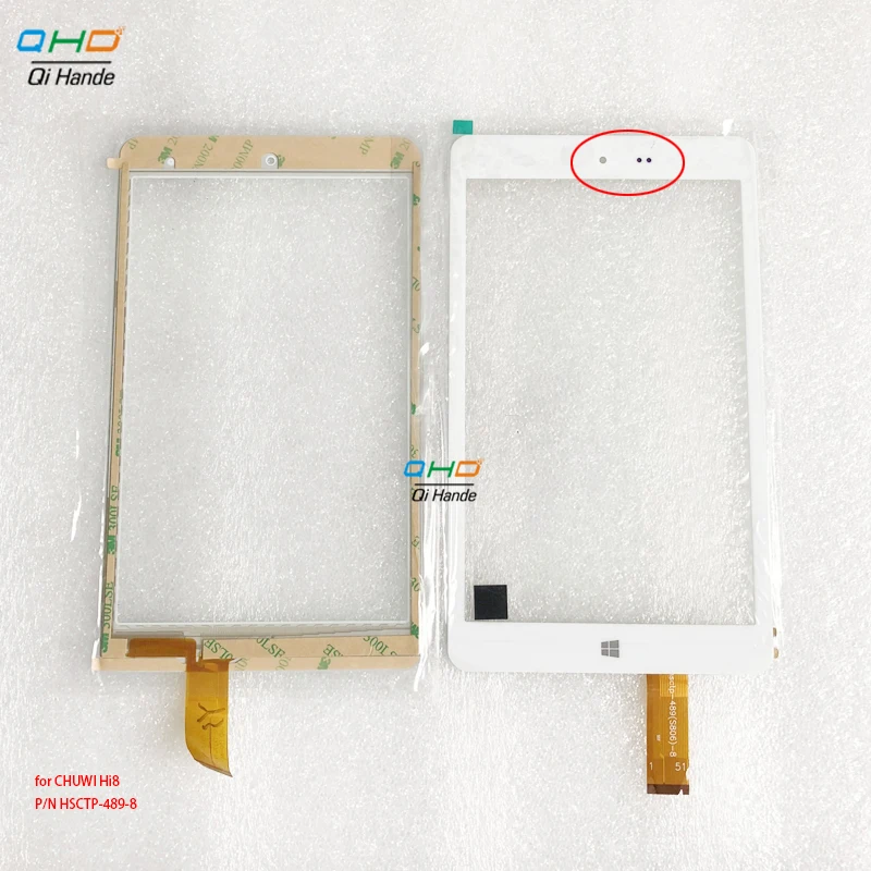 8inch touchscreen for CHUWI Hi8 pro CW1513 tablet capacitive touch screen glass digitizer panel P/N HSCTP-489-8 /HSCTP-726-8-V1