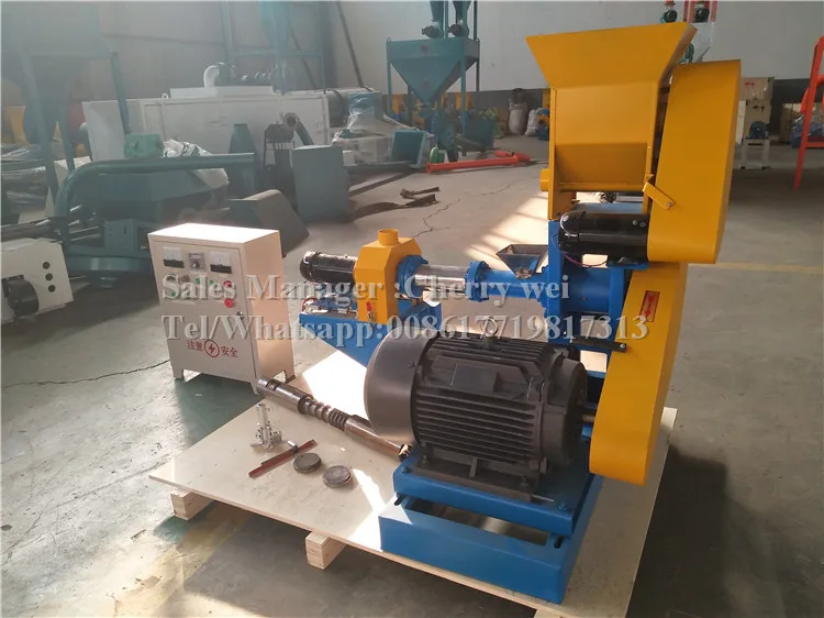 ความจุ120-150กิโลกรัม/ชั่วโมงแพะลอยเครื่องทำเม็ด/สัตว์ปีกเครื่องจัดส่งฟรีโดยsea CRR