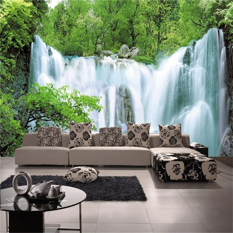 

beibehang scenery wallpapers for living room non-woven backdrop art wall paper home decor photo mural wallpaper for walls 3 d