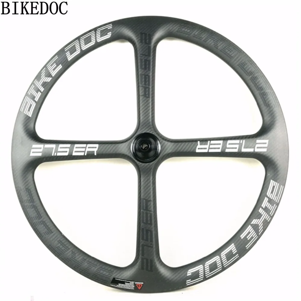 

BIKEDOC 650B Carbon MTB Wheelset Chinese Sticker MTB 4 Spoke Wheel