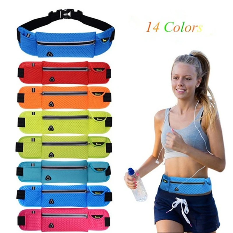 

Professional Running Waist Bag for Mobile Phone New Arrived Unisex Gym Bags Running Waist Belt Sports Entertainment Accessories