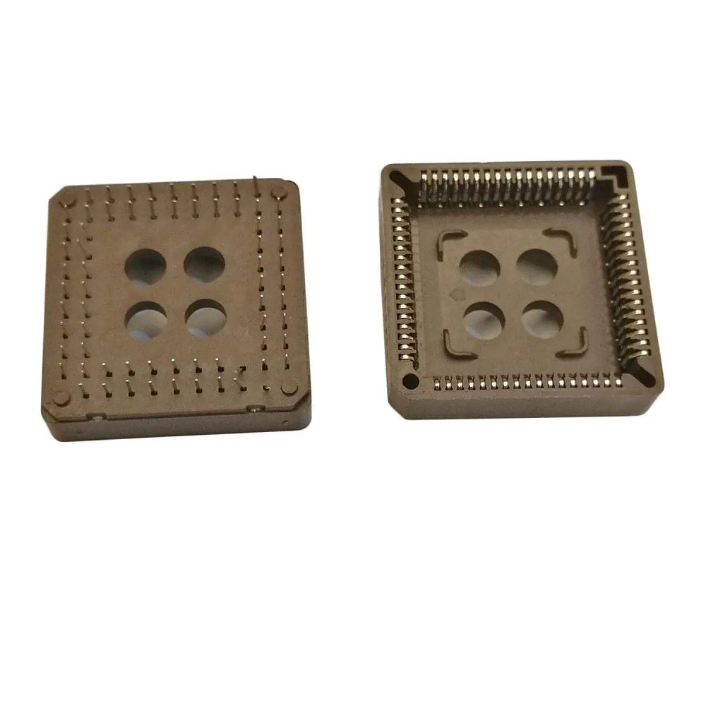 50 stücke PLCC IC Block 20P28P 32P 44P 52P 68P 84P PLCC44 PLCC28 PLCC20 PLCC32 PLCC52 PLCC68 PLCC84 IC Sockel Adapter PLCC Konverter – Detail 14