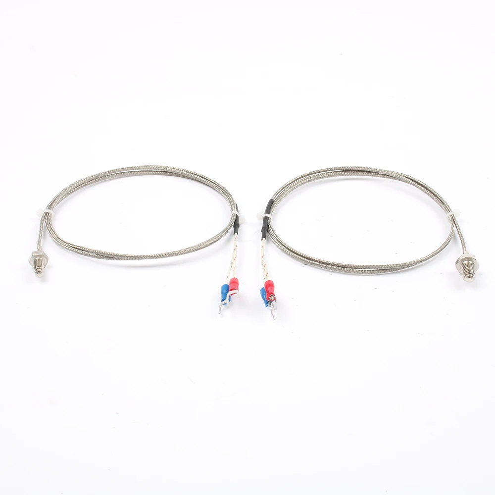 Thermokoppel M6 M8 Schroefdraad Inch Thermische Weerstand Temperatuursensor Lijn Probe Temperatuursensor