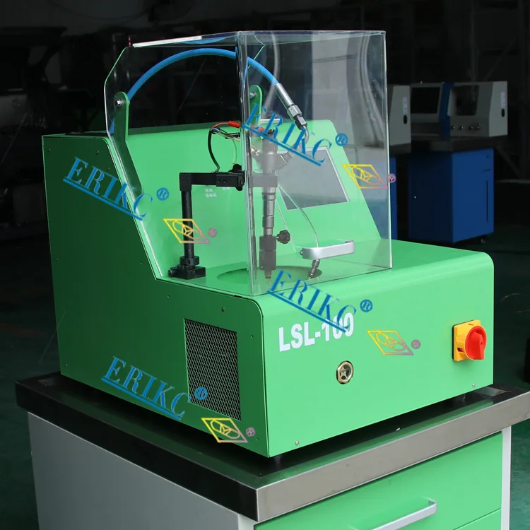 ERIKC new improved LSL100 diesel fuel common rail injector test bench, diesel injection test stand