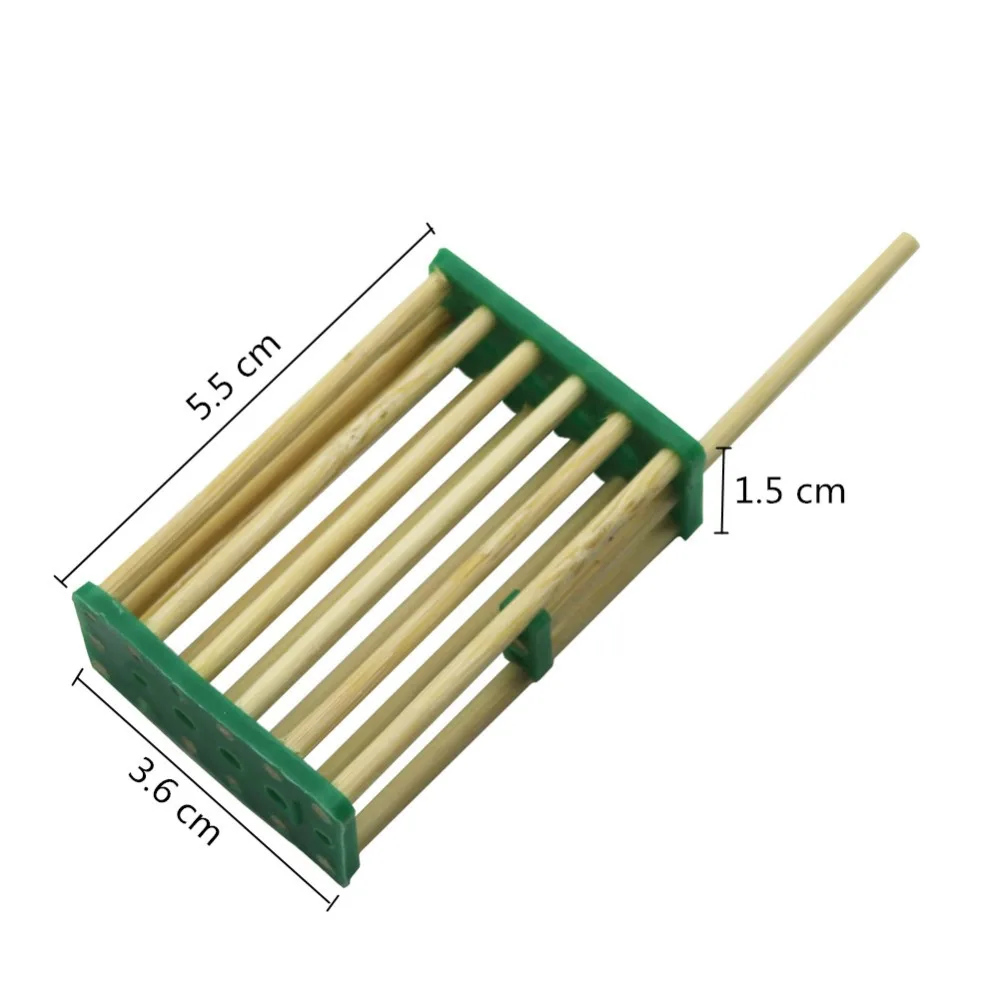 30 Pcs Multifunctional Prisoners King Queen Cage Bamboo Cage Does Not Hurt King Bee Tools