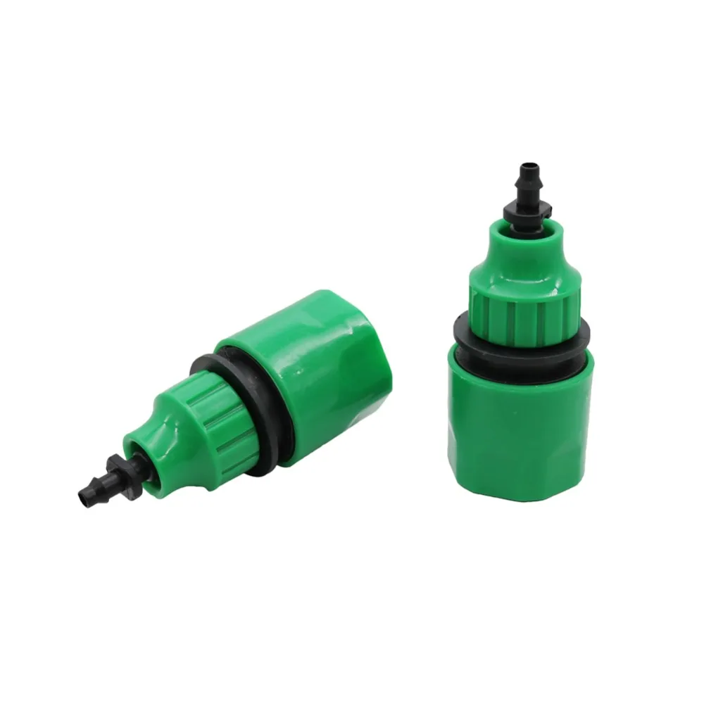 

4mm/8mm Hose quick connector Garden hose connector Agriculture Pipe Connectors Watering Tubing Fitting 2 Pcs