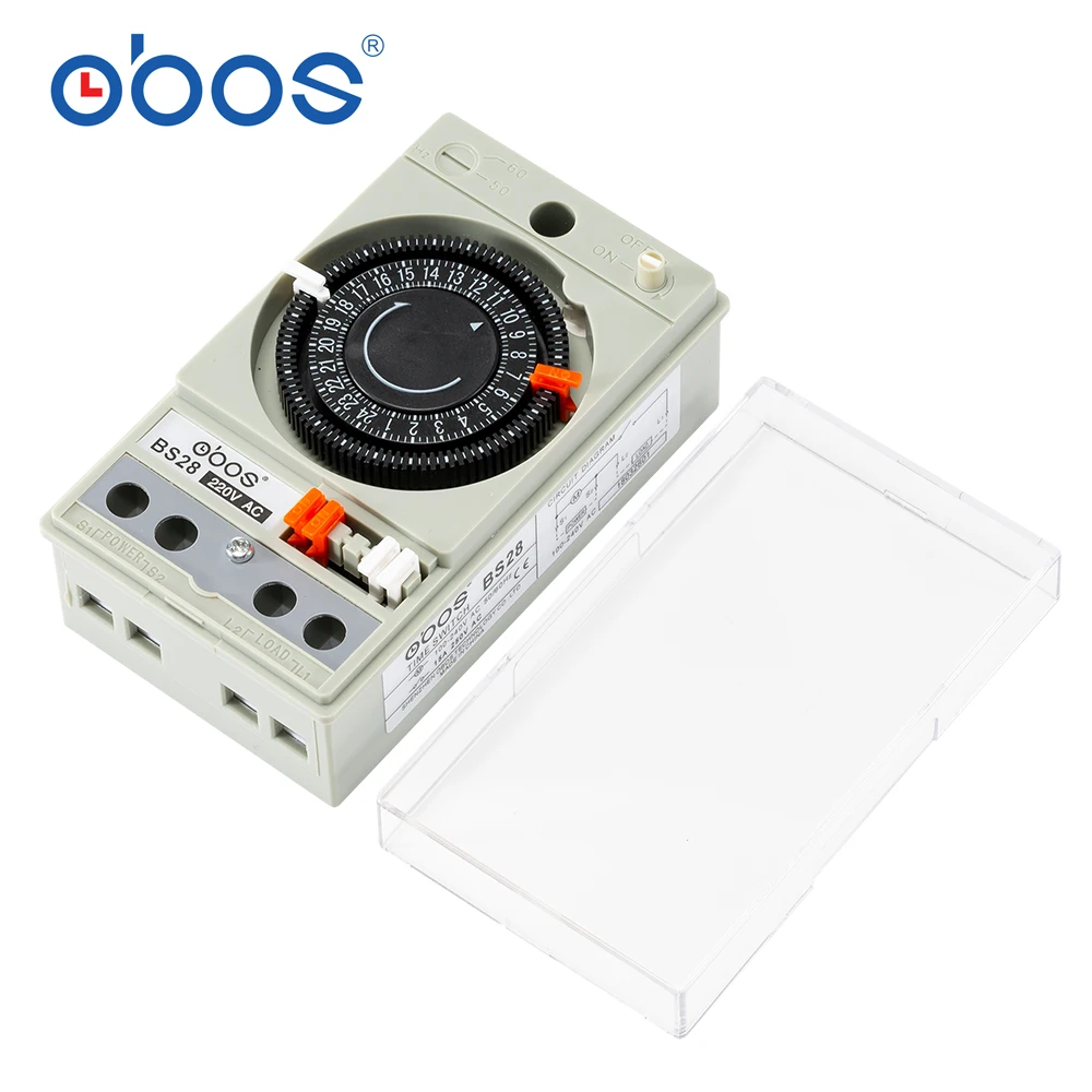 timer  110V~240V mechanical type 24 hour timer with 48 times on/off per day min time interval 30 min