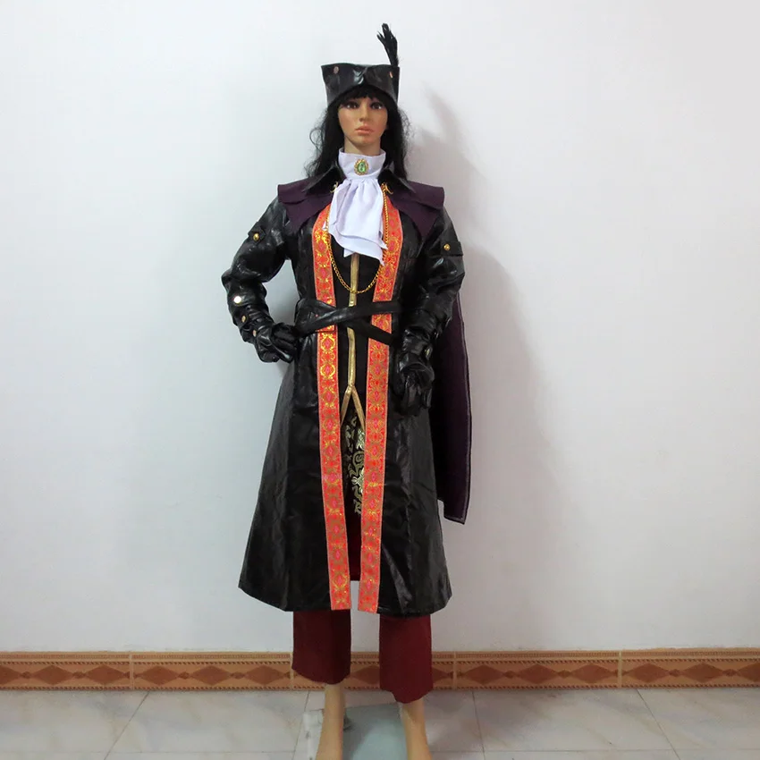 

Game Bloodborne Heroine Maria Christmas Party Halloween Uniform Outfit Cosplay Costume Customize Any Size