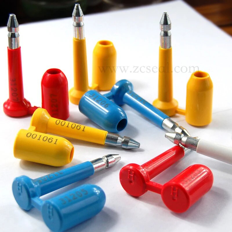 10pcs one box High quality bolts seals mini disposable Lock Meter Seal zhengcheng seal industry security safety guard anti-fake