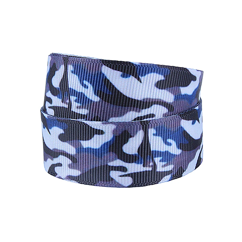 

FLRA Ribbon Factory directly 7/8 inch camo grosgrain ribbons