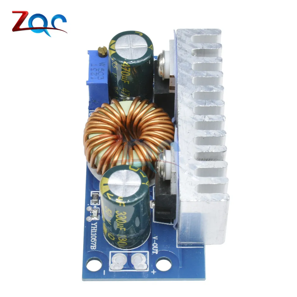 DC-DC Boost Converter Board 4.5V-32V to 5-42V 6A Step Up Adjustable Power Supply Module Non-isolated Short Circuit Protection