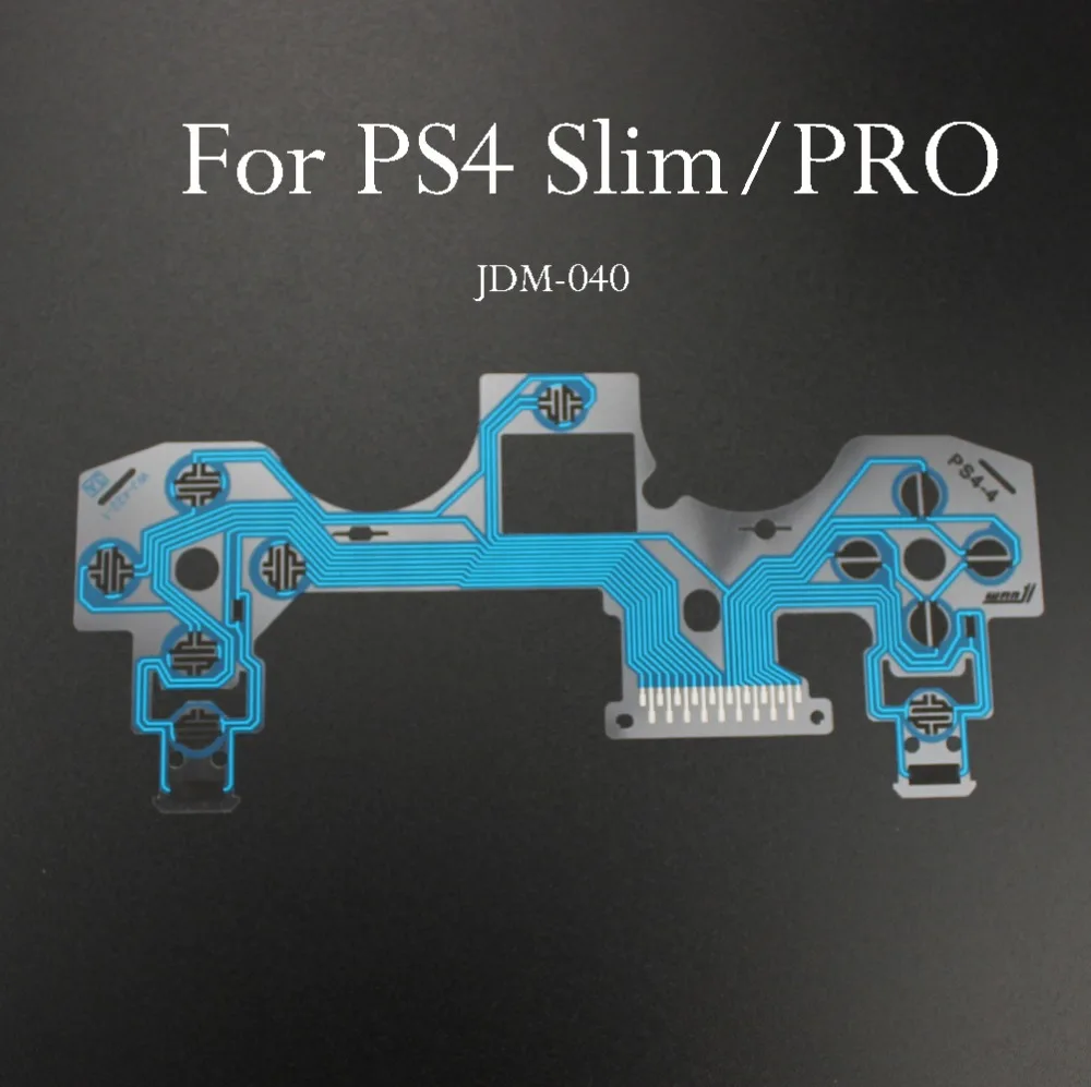 Jcd 1 stücke für ps4 pro slim controller leitfähige film tastatur flex kabel für band platine jds 010 011 030 040 050 055