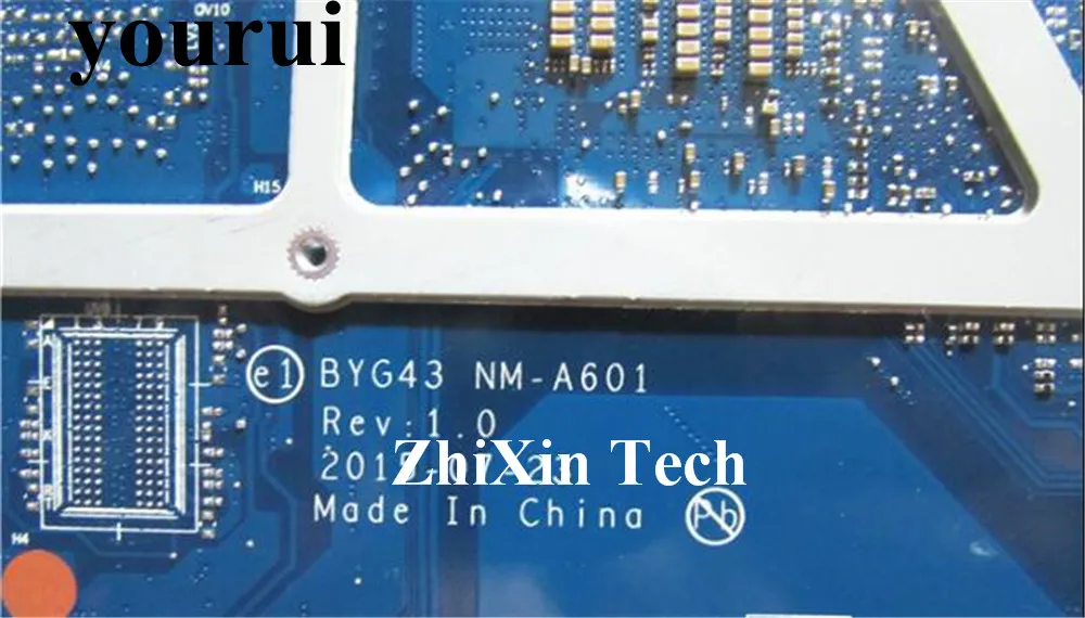 Imagem -02 - Yourui-placa-mãe para Computador Byg43 Lenovo Yoga 70014isk Placa-mãe Sr2ey Cpu Testada