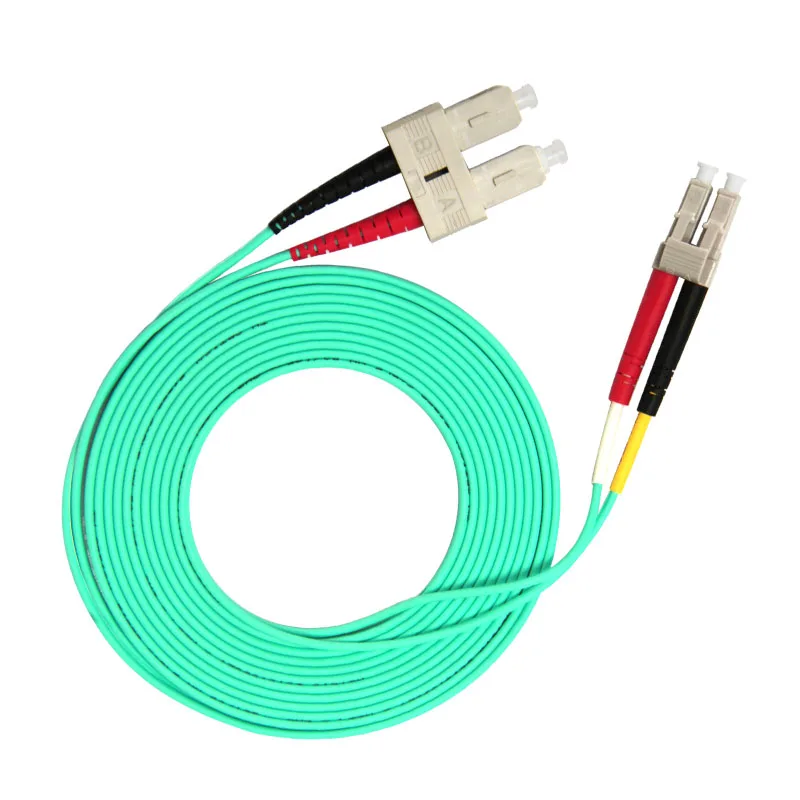 Multimode SC to LC 10GB Laser Optimized Fiber Patch Cable OM3 SC/UPC to LC/UPC optical fiber patch cord 3M 5M 10M 15M