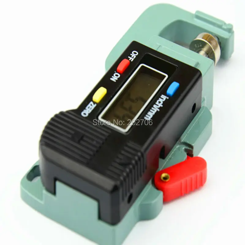 Portable Precise Digital Thickness Gauge Meter Metal Tester Micrometer 0 to 12.7mm Caliper Meter Width Measure Tools