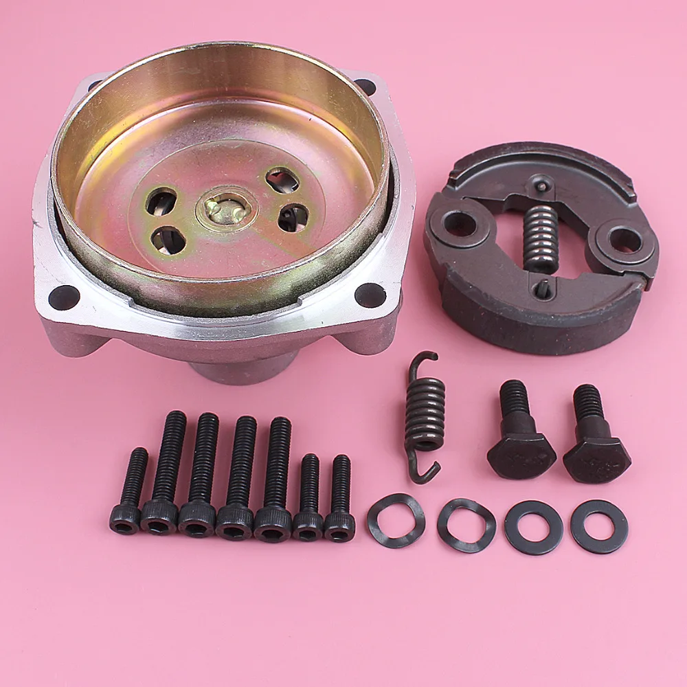 Clutch Drum Cover Bolt Washer Set For Honda GX31 GX35 GX35NT 4 Stroke Lawn Mower Engine Replace Spare Part