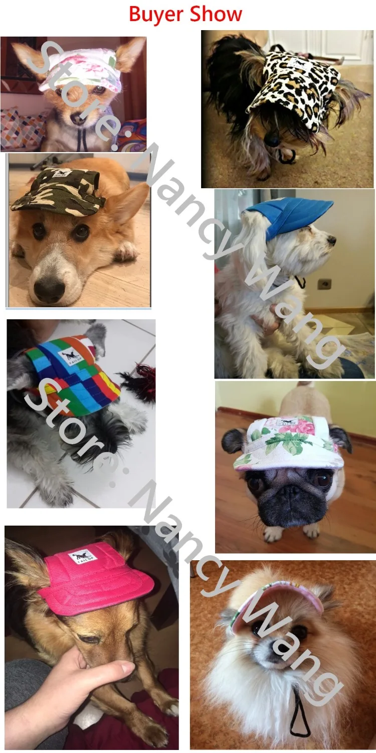 Pet Hat Dog Hat Baseball Hat Summer Canvas Dog Cap Only For Small Pet Dog Outdoor Accessories Outdoor Hiking Sports