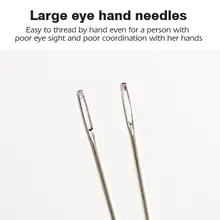 Leathercraft Sewing Needles 12 pcs #6