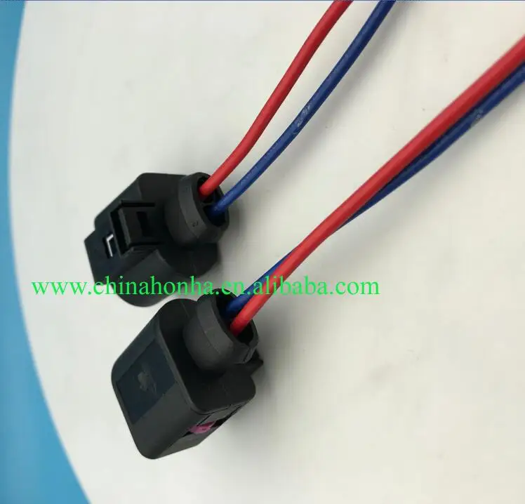 2 Pin Fog Light Lamp Wiring Plug Pigtail Connector for A6 Allroad Quattro 1J0973722