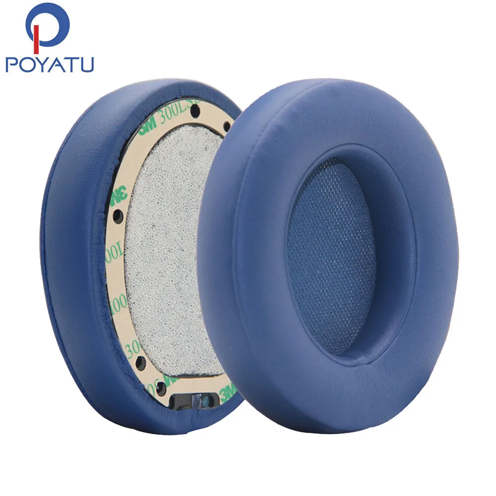 POYATU Headphone Earpads Foam For Beats Studio 2.0 Wired Ear Pads For Headphones For Studio 2.0 Wireless Over-Ear Earpads