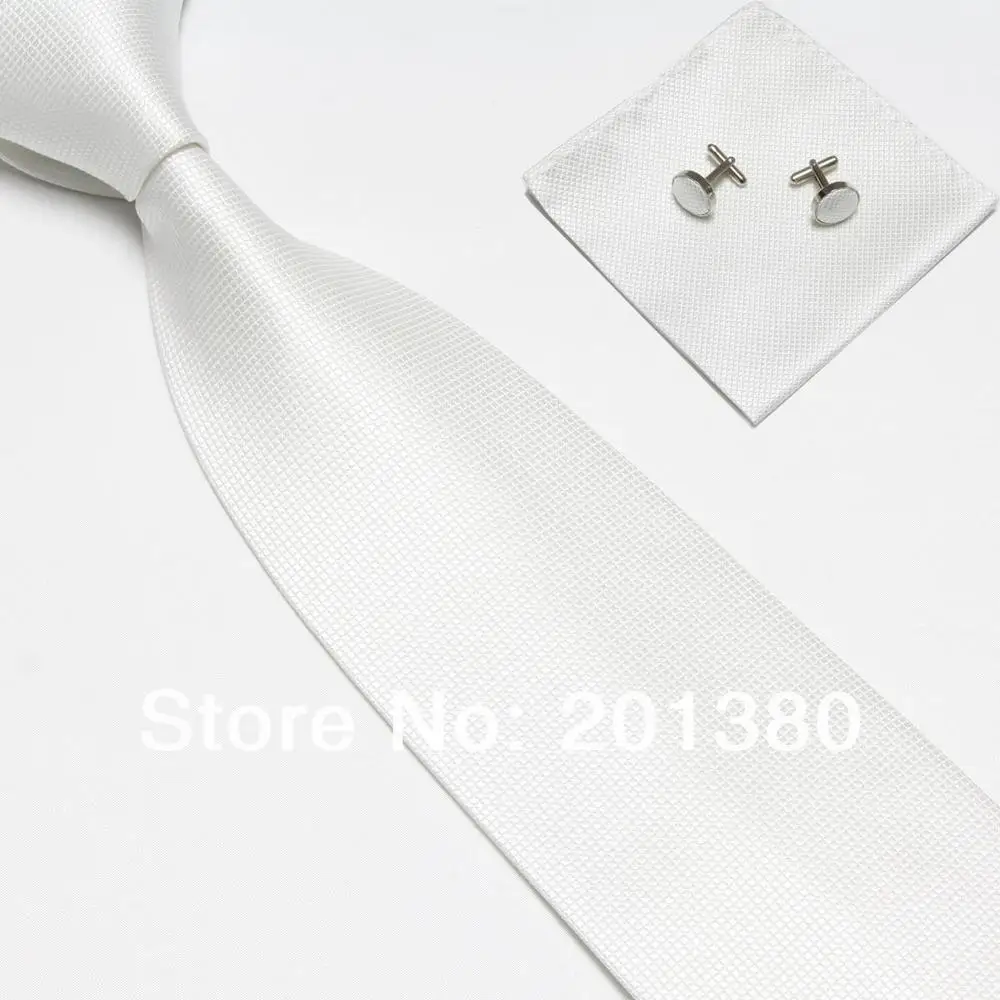 2019 neck tie set cufflinks ties for men Handkerchief Pocket square neckwear