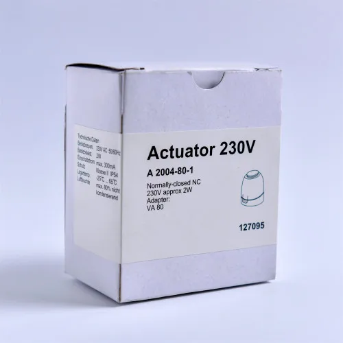 Válvula de calefacción de suelo NC AC 230V, Colector de actuador térmico eléctrico para termostato de calefacción por suelo radiante