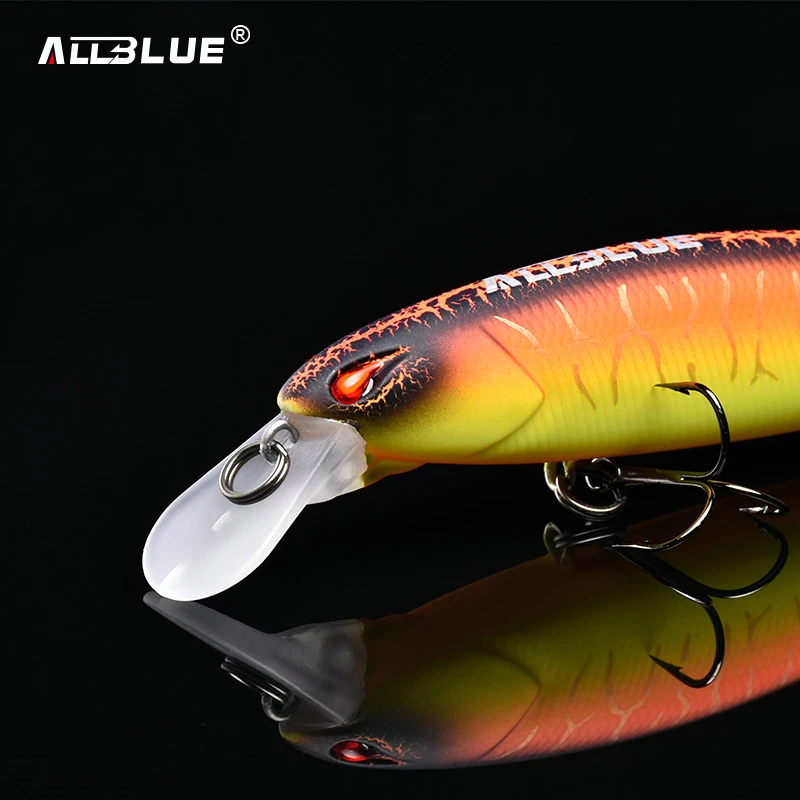 Allblue JINBE 110SP Wobbler Minnow – Senuelo para lucio - imagen 5