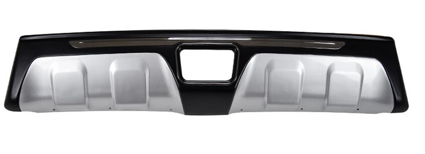 Fit For Subaru XV 2012-2018 Front+ Rear Bumper Diffuser Bumpers Lip Protector Guard skid plate ABS Chrome finish 2PES