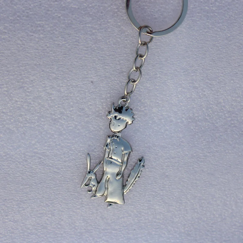 hzew Fox and prince key chains cute little prince keychain