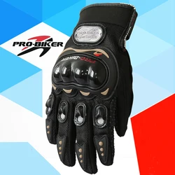 Guantes de carreras de dedo completo para motocicleta, equipo de protección Pro-biker PRO knight, accesorios de carreras de rendimiento