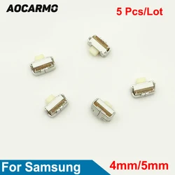 Aocarmo 5Pcs 4mm 5mm Power On/Off Inside Button Volume Switch For Samsung S2 S3 S4 Note 2 i9100 i9500 i9300 N7100 For LG Nexus 5