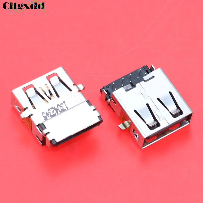 Cltgxdd 2~10pcs USB 3.0 Jack Connector Female Socket For ASUS / Lenovo / HP / Samsung / Sony / Toshiba / Laptop 3.0 USB Port