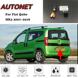 AUTONET HD Night Vision Backup Rear View camera For Fiat Qubo MK3 2007~2018 CCD/license plate Camera