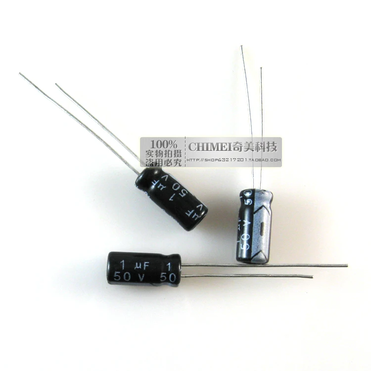 Electrolytic capacitor 1UF 50V Volume 11X5MM capacitor