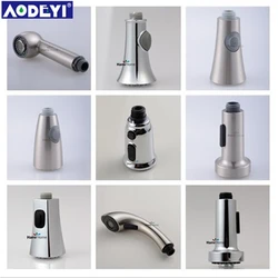 ABS Brushed Nickel  Kitchen Faucet  Sink Sprayer  Pull Out Nozzle  Pull Out Spray Kitchen Faucet Replacement Shower Spray Head