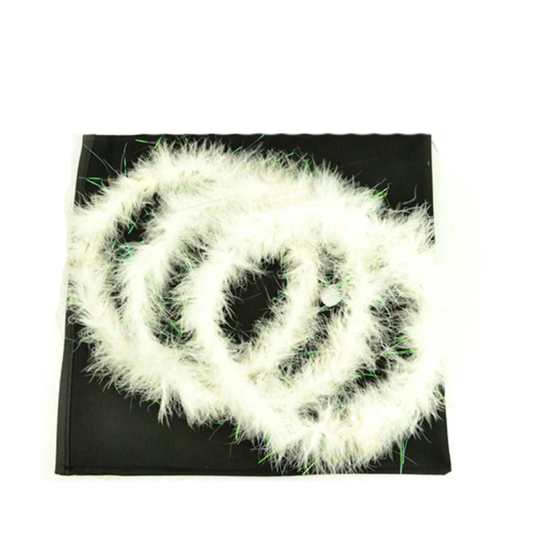 Color changing feather circle magic tricks magic props A full set of Complimentary scarf magic tricks props gimmick