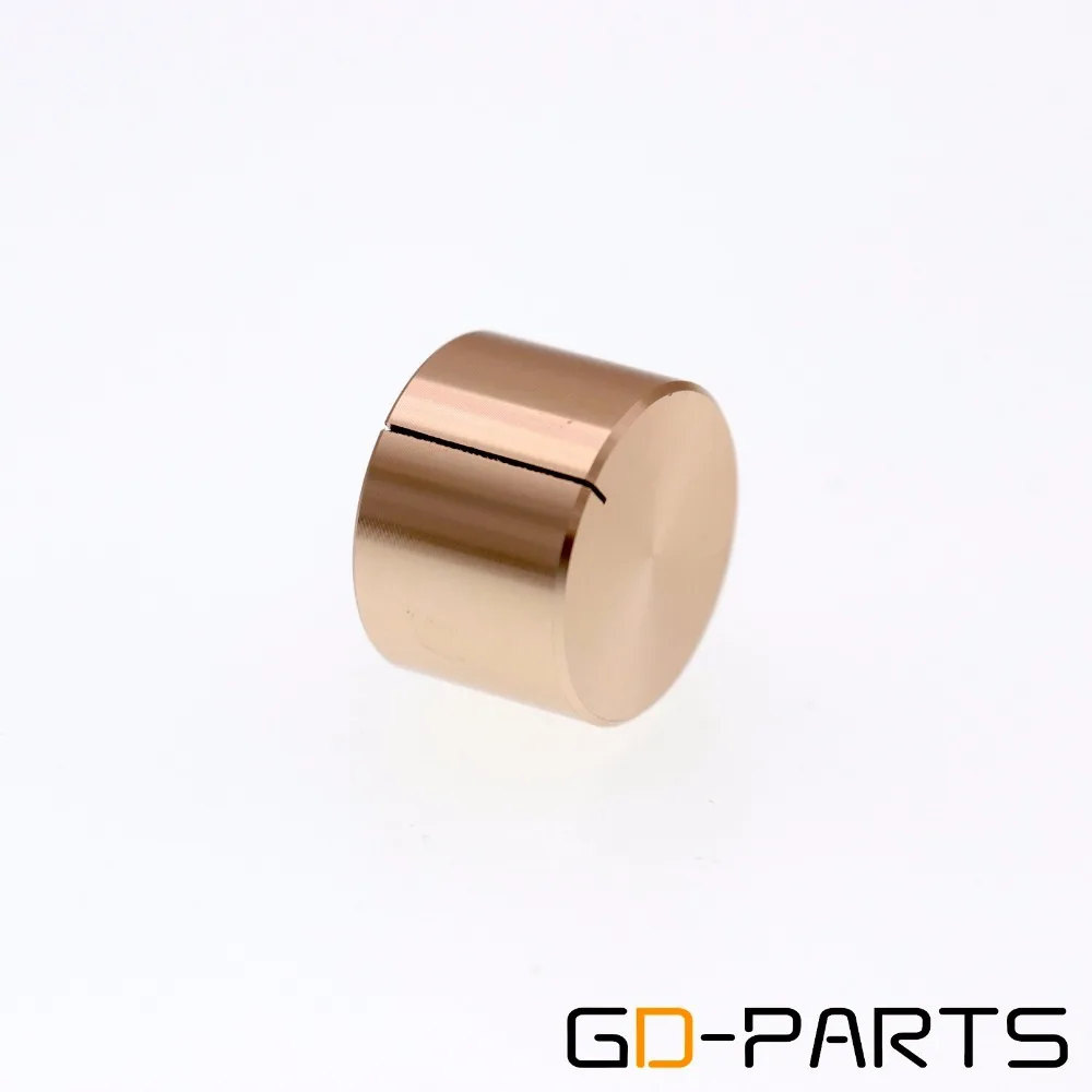 頑丈なアルミニウム製回転式ポインター,オーディオアンプスピーカー,ターンテーブルキーボード,ボリュームポテンショメータ,シルバーとゴールド,22mm〜15mm