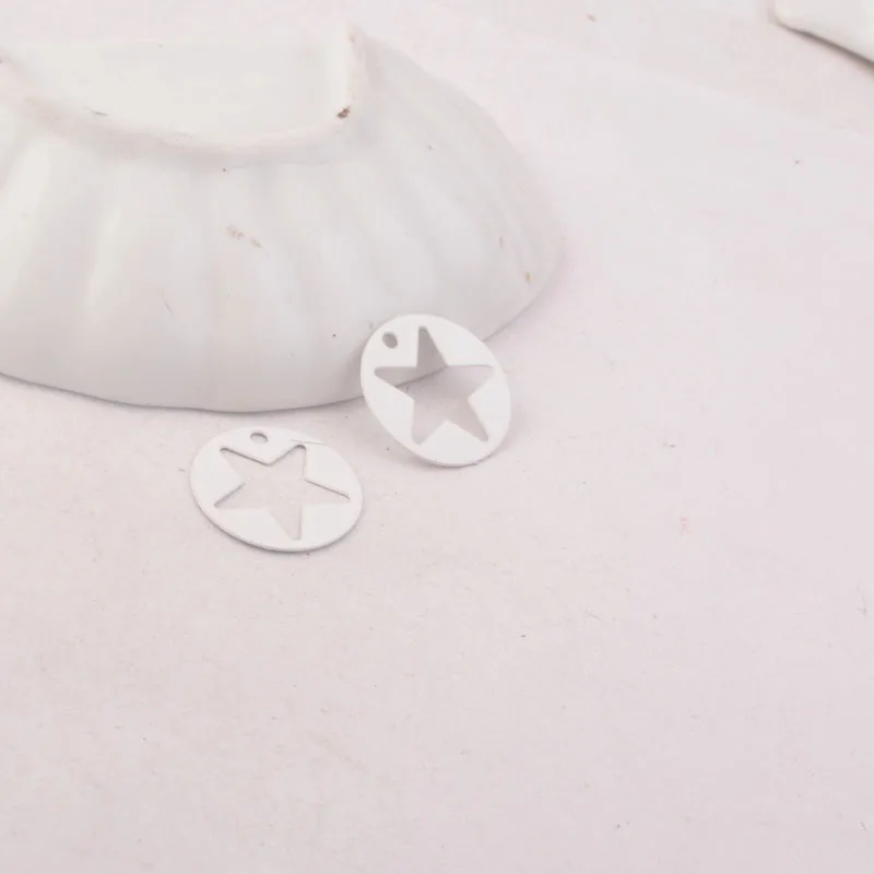 50 Stück AC9915 18mm runde Sternanhänger Verbinder für DIY-Ohrringe und Anhänger – Detail 12
