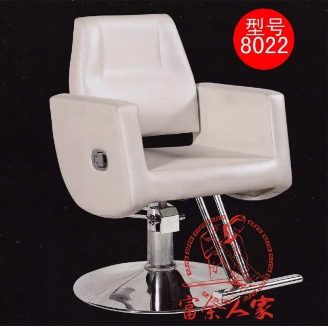 Y8022 can lift European beauty salon haircut stool. Hydraulic shaving extend down the chair