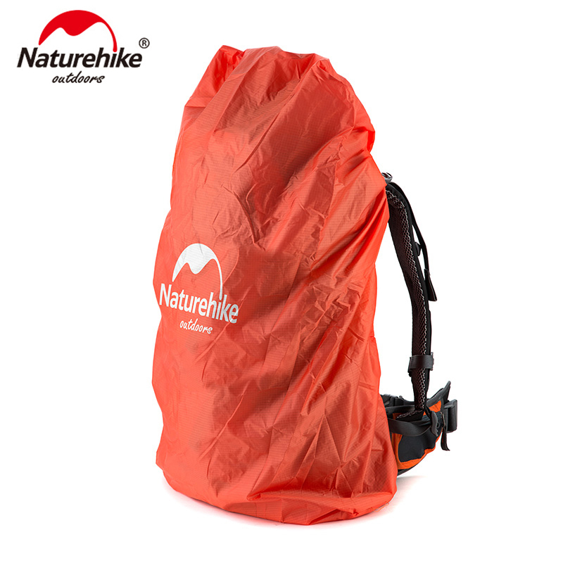  NatureHike Bag Cover 20~75L Waterproof Rain Cover For Backpack Camping Hiking Cycling School Backpack Luggage Bags Dust Covers 