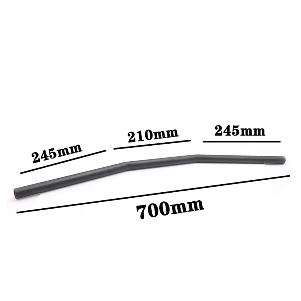 Universal 7/8'' 22mm Motorcycle Handlebar Black / Silver Drag Handle bar For Harley Yamaha Suzuki Kawasaki Honda Triumph