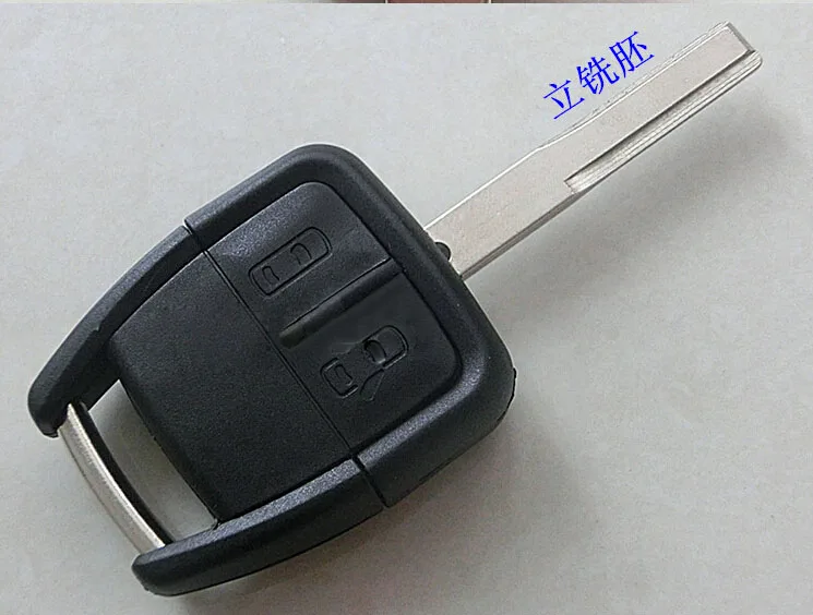 2 Button Remote Key Shell Case For Opel Astra Zafira Omega Vectra With HU43 Blade Fob Key Cover 50PCS/lot