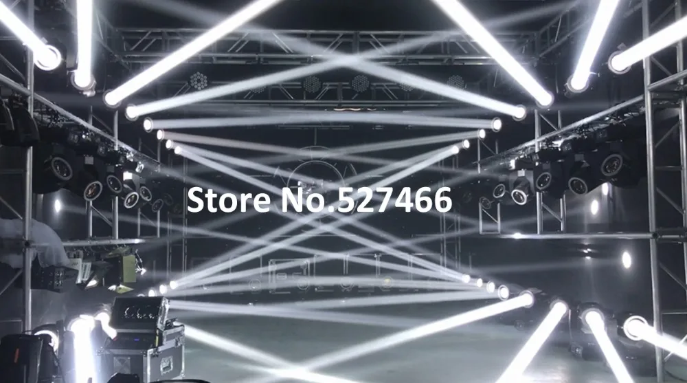 6xLot Split Colours Spot Beam 230 7r Projector Moving Head Sharpy Opera Beam R7 230w with Rotate Rainbow Effect Incl FlightCase