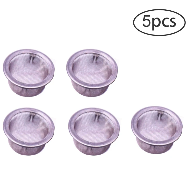 10Pcs Smoking Pipe Metal Ball Stainless Steel Filter Screen Crystal Pipes Filter Mesh Smoking Weed Tobacco Accessories