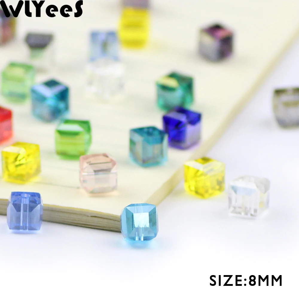 Картина 5: WLYeeS 7 мм Φ бусины 30 шт. шарики-разделители из австрийского Хрусталя свободные бусины для изготовления ювелирных изделий ожерелий и аксессуаров «сделай сам»