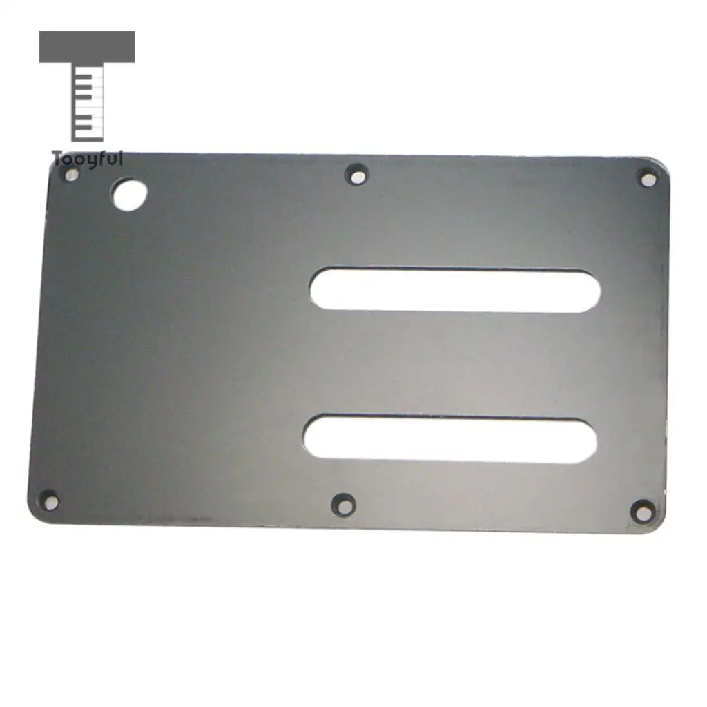 Tooyful 1x Replacement Parts 2 Slot Style Back Plate Backplate Trem Cover for Electric Guitar