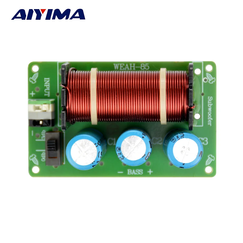 AIYIMA Pure Bass Audio Professional Subwoofer Frequency Divider Speaker Crossover Filter