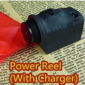 Power Reel (With Charger) - Magic Tricks,Silk Magic Accessories,Mentalism,Stage Magic,Close Up,illusion,Party Magia Show,Gimmick